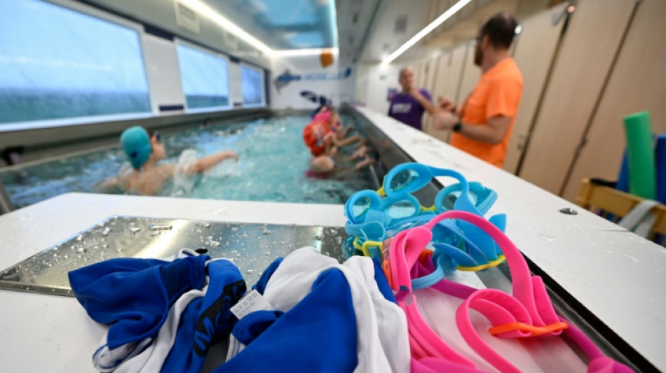 Pool on wheels brings swim lessons to rural France