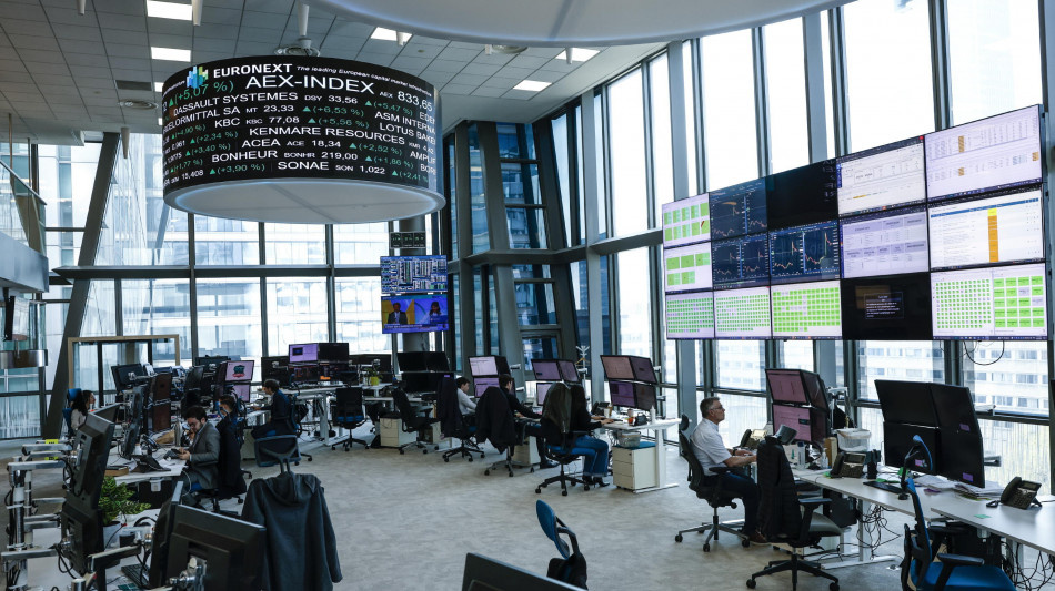 Borsa: l'Europa termina positiva alla vigilia della Fed