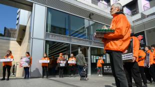 L214 am&egrave;ne des cadavres de porcelets devant un Leclerc parisien