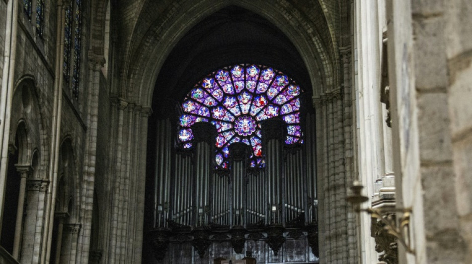 El "despertar" del &oacute;rgano, una de las etapas de la reapertura de  Notre Dame