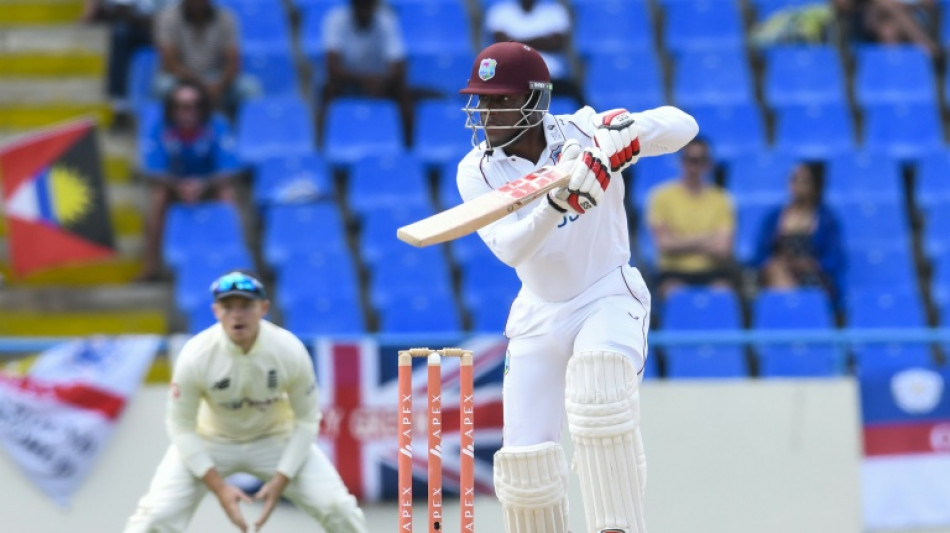 Bonner's six-hour century guides West Indies to slender lead over England