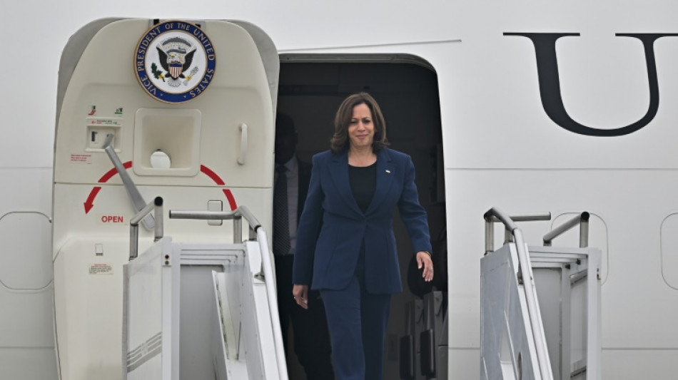 US-Vizepräsidentin Harris zu Besuch in Südkorea eingetroffen