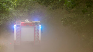 Bundeswehr unterstützt mit Hubschraubern Bekämpfung von Waldbrand bei Jüterbog