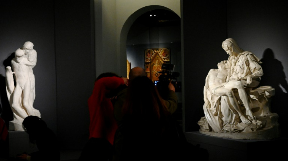 Michelangelo's three 'pietas' united in historic first