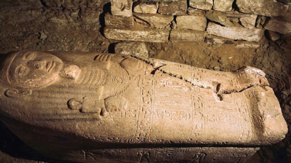 Egipto revela el sarcófago de un 