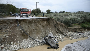 Schwieriger Rettungseinsatz für Bewohner von überfluteten Dörfern in Griechenland