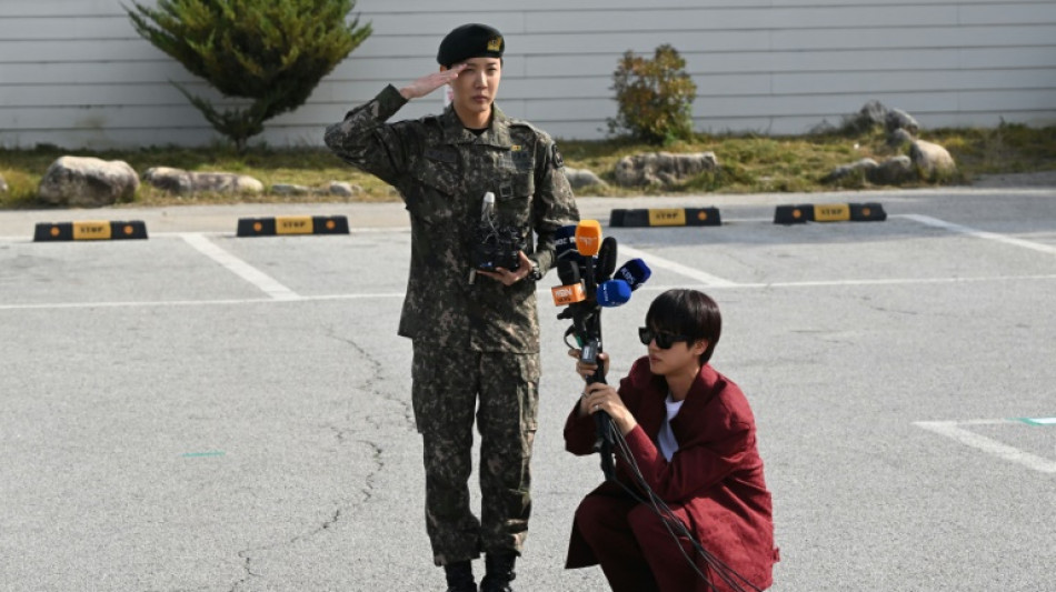 Cor&eacute;e du Sud: J-hope, membre du groupe BTS, a termin&eacute; son service militaire