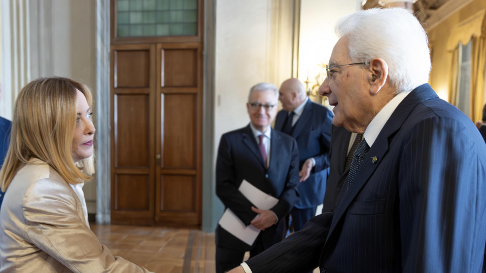 Mattarella chiama Meloni, solidariet&agrave; per figlia Ginevra