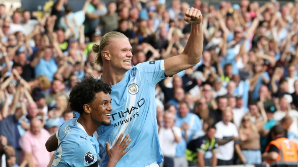 Haaland faz 2 e City goleia Wolverhampton na estreia no Ingl&ecirc;s