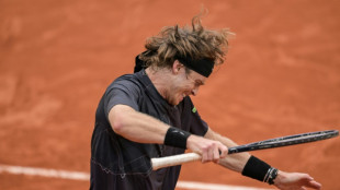 Angry Rublev crashes out of French Open