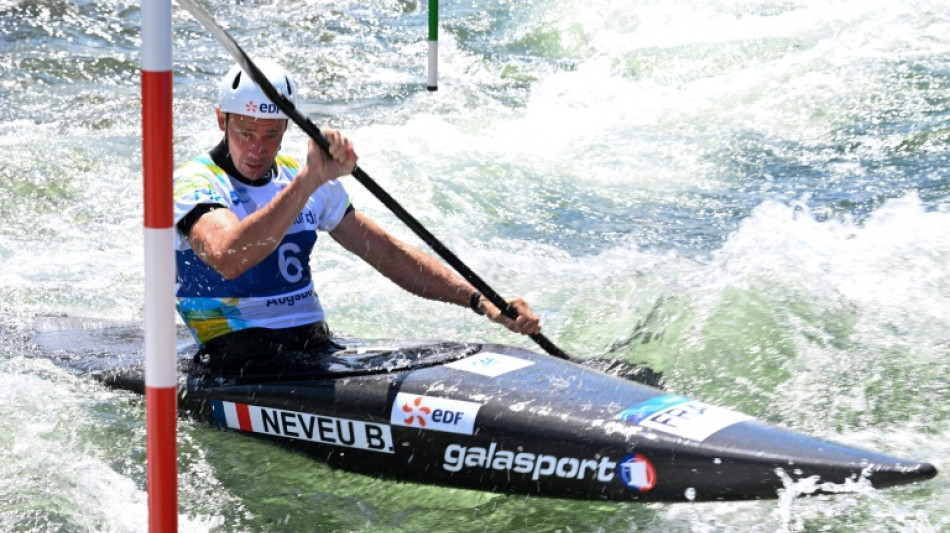 Cano&euml; kayak: Neveu se contente du bronze mondial en slalom &agrave; deux ans des Jeux de Paris