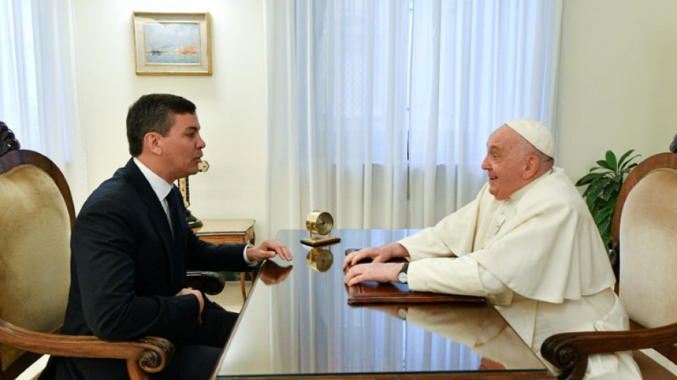 Papa y presidente de Paraguay abordan la lucha contra la pobreza en reuni&oacute;n en el Vaticano