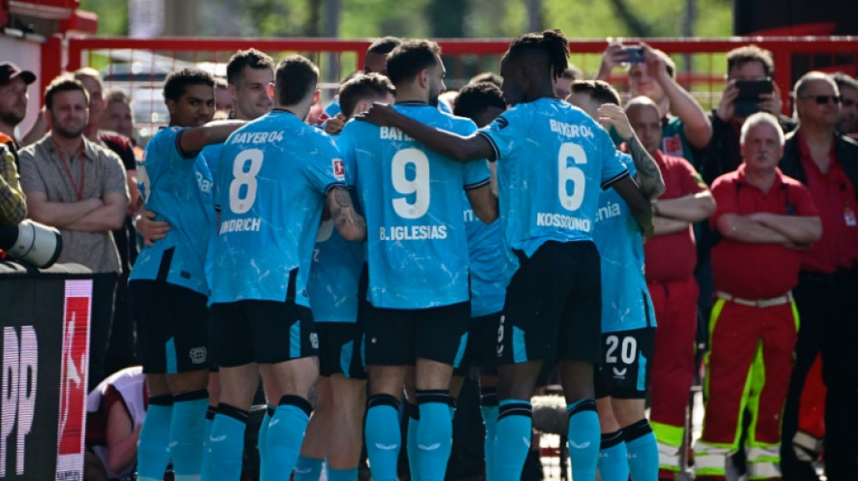 Leverkusen vence Union Berlin e fica a uma vit&oacute;ria do t&iacute;tulo alem&atilde;o