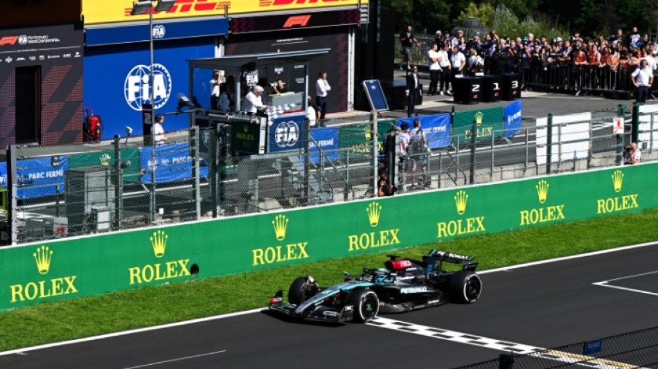 Russell wins Belgian Grand Prix in Mercedes 1-2&nbsp;