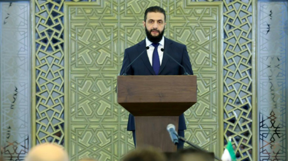Syria interim president names new government dominated by allies