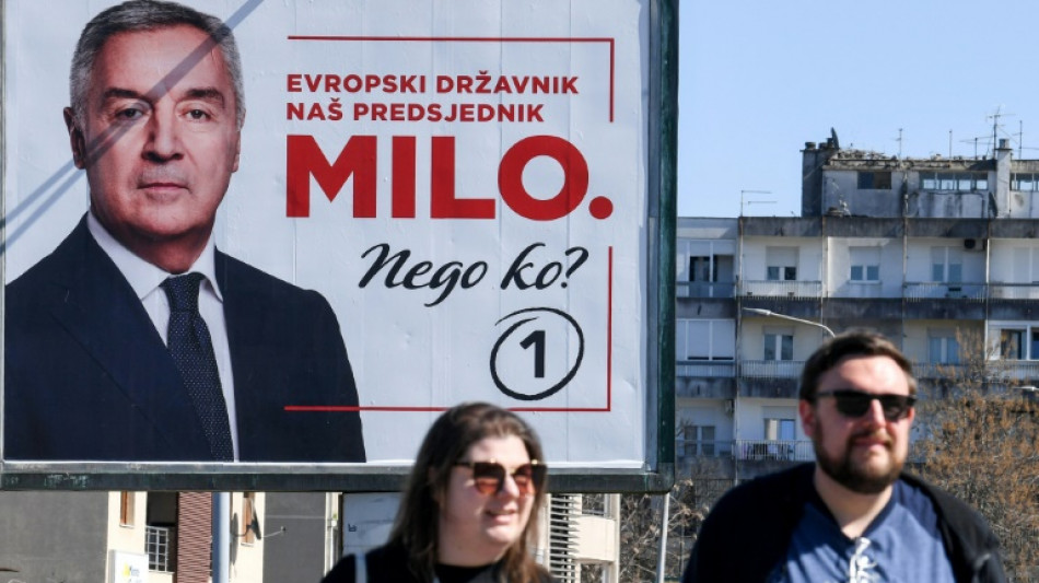 Bürger von Montenegro wählen neuen Präsidenten