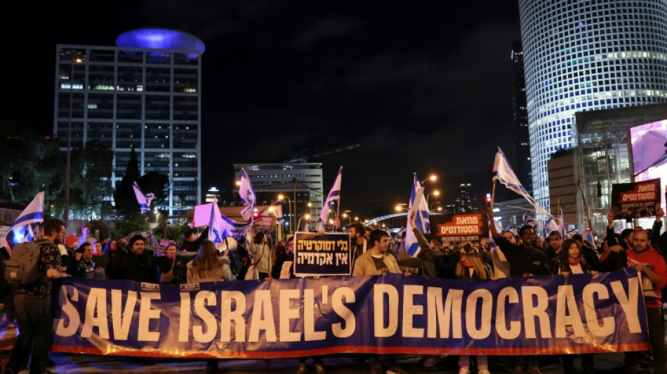 Tausende Israelis protestieren erneut gegen Regierung Netanjahu