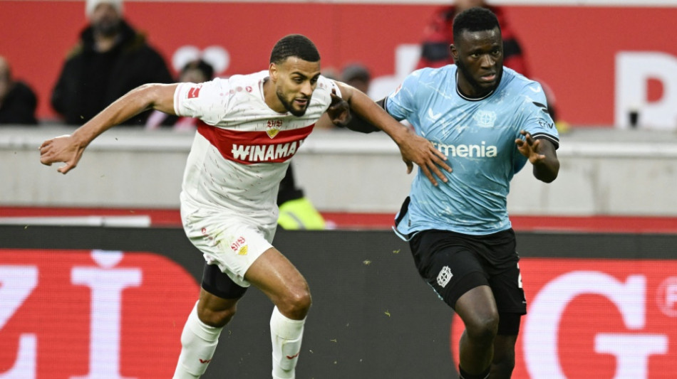 Remis im Spitzenspiel: Bayer-Serie h&auml;lt auch in Stuttgart