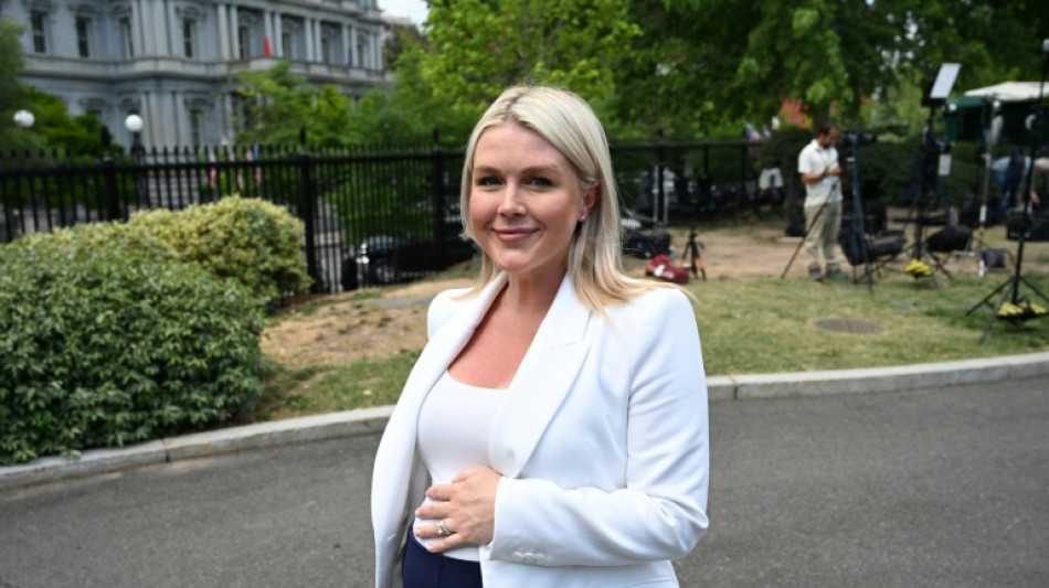 Trumps Sprecherin Leavitt geht in Mutterschutz