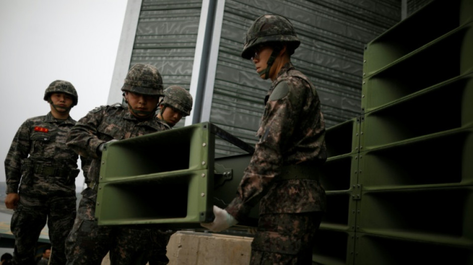 S. Korea halts loudspeaker propaganda broadcasts against North