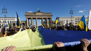 Pro-Ukraine rallies across Europe on war anniversary