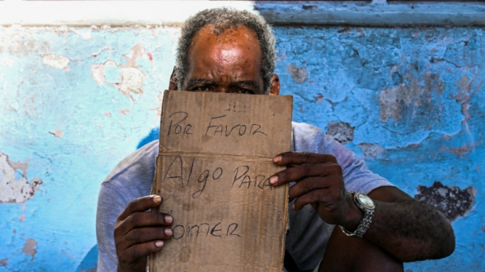'Please, something to eat': Cubans forced to beg in economic crisis