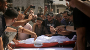 Funeral de cinco periodistas de Al Jazeera muertos en un bombardeo israel&iacute; en Gaza
