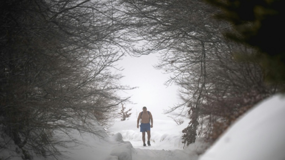 Serb-zero: the 'iceman' seeking solace in extreme cold