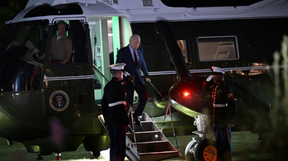 Joe Biden &agrave; Londres pour une visite &eacute;clair avant le sommet de l'Otan