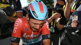 Etappensieger Campenaerts und das pure Gl&uuml;ck am Handy  