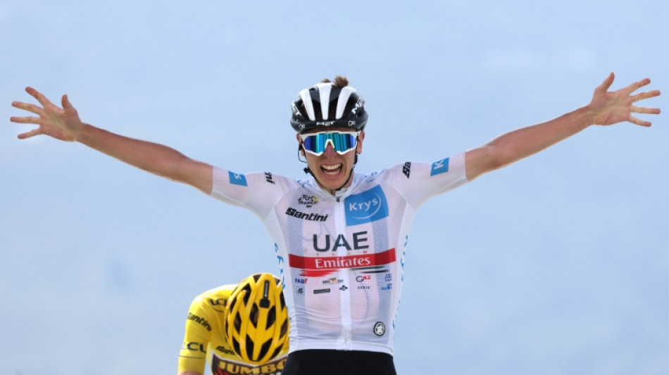 Tour de France: l'&eacute;tape pour Pogacar, le jaune pour Vingegaard