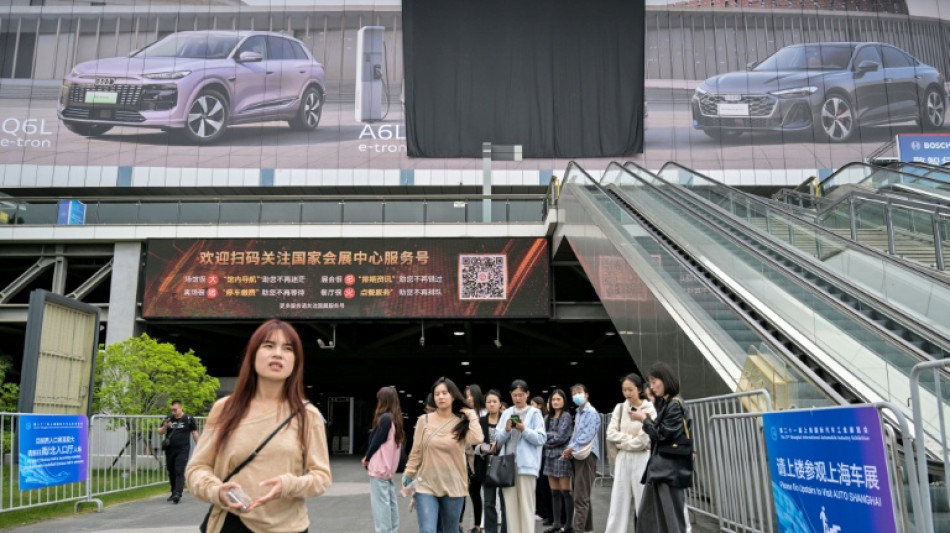 Feria de Shangh&aacute;i muestra la nueva frontera de la competencia de autos el&eacute;ctricos