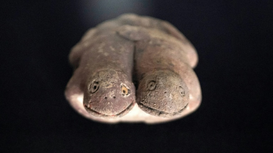 Escultura de sapos da civilização mais antiga da América é encontrada no Peru
