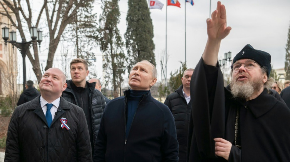 Putin besucht überraschend von Moskau eingenommene ukrainische Stadt Mariupol