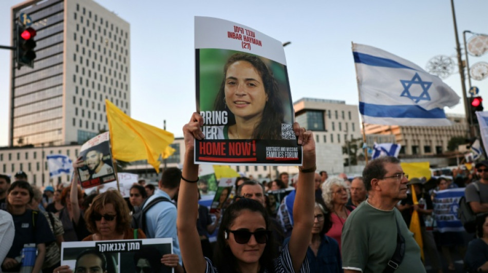 Hunderte Menschen demonstrieren vor Netanjahus Amtssitz für Ende des Gaza-Kriegs