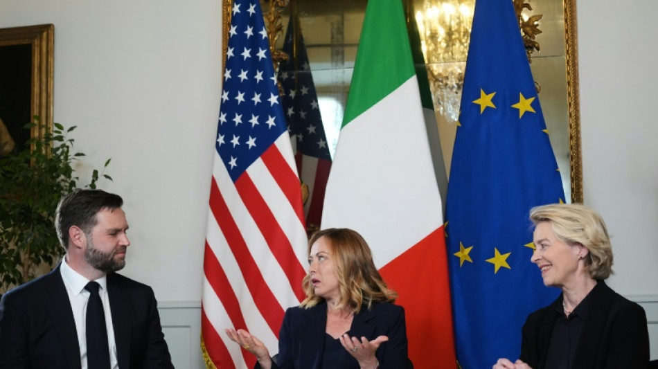 Vance und von der Leyen sprechen in Rom &uuml;ber Z&ouml;lle