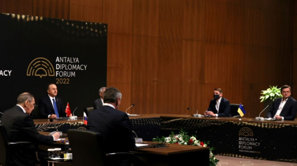 Top Russia, Ukraine diplomats meet in Turkey: officials