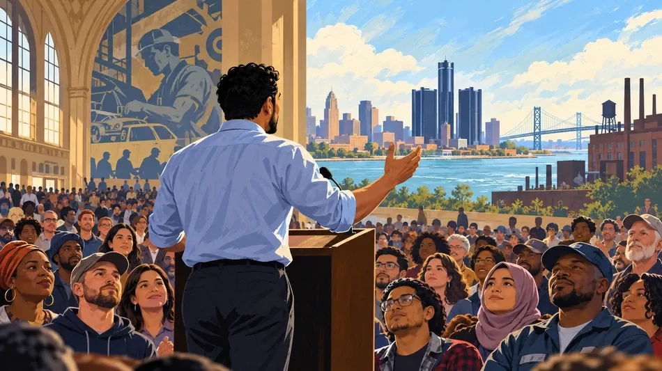 Abdul El-Sayed setzt in Michigan auf soziale Themen und Obama