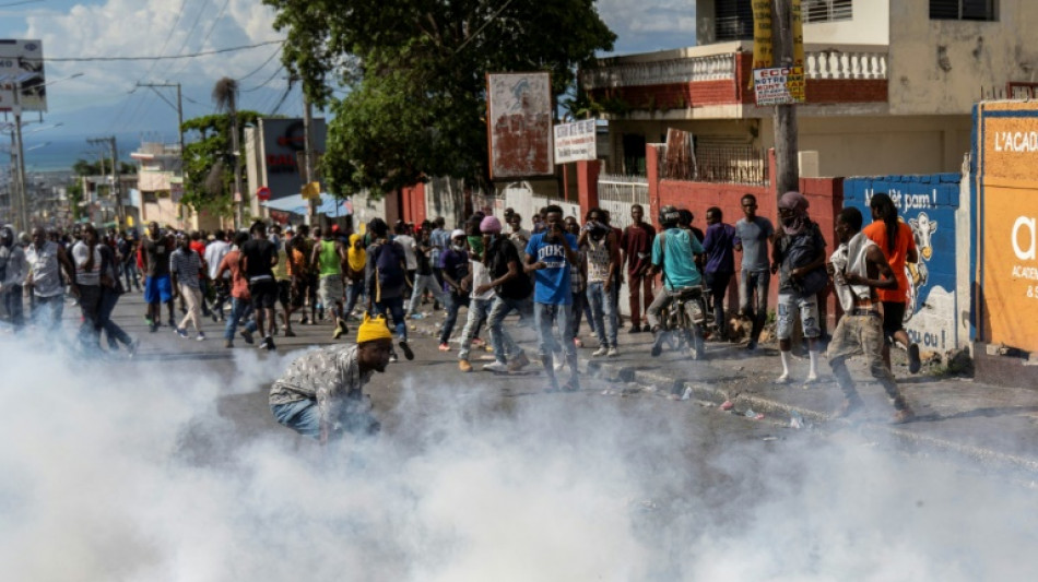 Miles protestan en Hait&iacute; contra el pedido de ayuda internacional del gobierno
