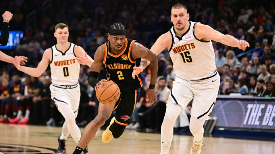 NBA: Gilgeous-Alexander et Jokic, deux candidats MVP au-dessus du lot