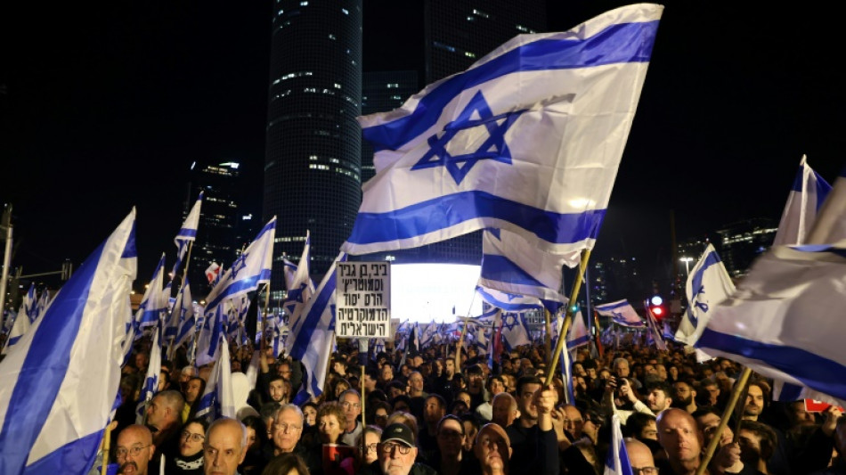 Zehntausende Menschen protestieren erneut gegen neue israelische Regierung