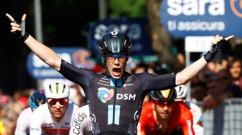 Tour d'Italie: Dainese signe la premi&egrave;re victoire italienne