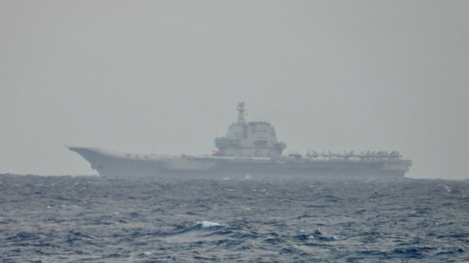 China says aircraft carriers conduct combat training in Pacific