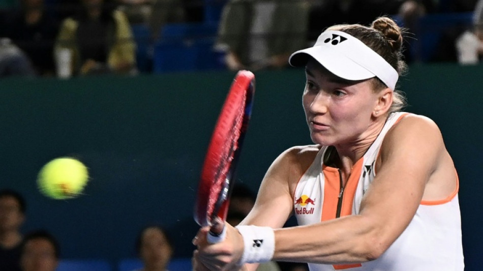 WTA 500 de Ningbo: Rybakina en finale et relanc&eacute;e dans la course au Masters