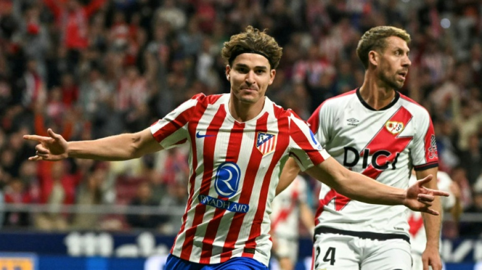 Com hat-trick de &Aacute;lvarez, Atl&eacute;tico de Madrid vence Rayo Vallecano (3-2) de virada