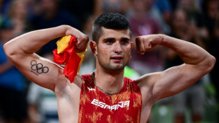 Atleta espa&ntilde;ol Asier Mart&iacute;nez, campe&oacute;n de Europa de los 110 m vallas