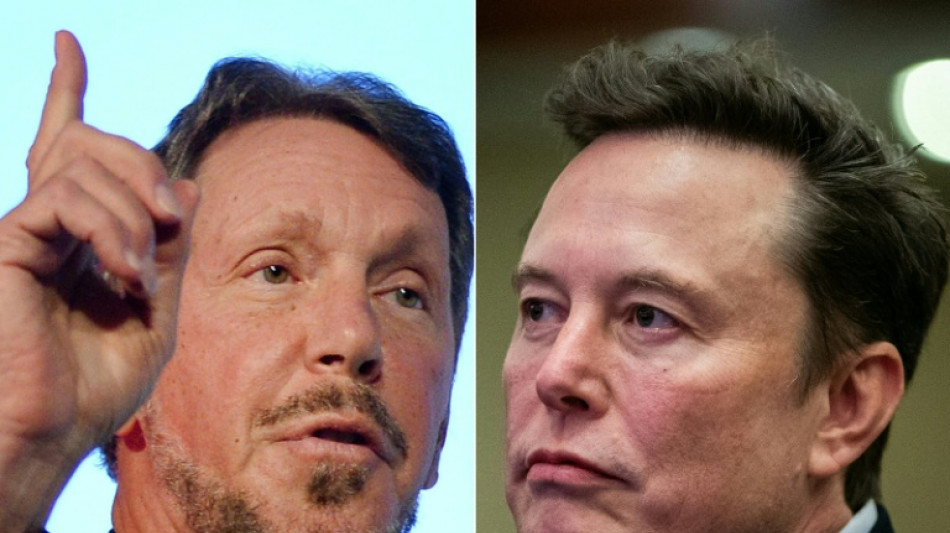 Musk's title of richest person challenged by Oracle's Ellison