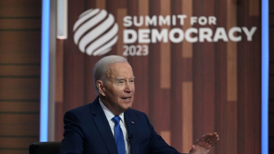 Biden sagt bei Gipfel 690 Millionen Dollar für Stärkung von Demokratien zu