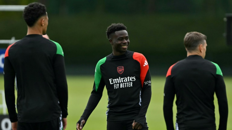 Ligue des champions: Bukayo Saka, le visage et le coeur d'Arsenal