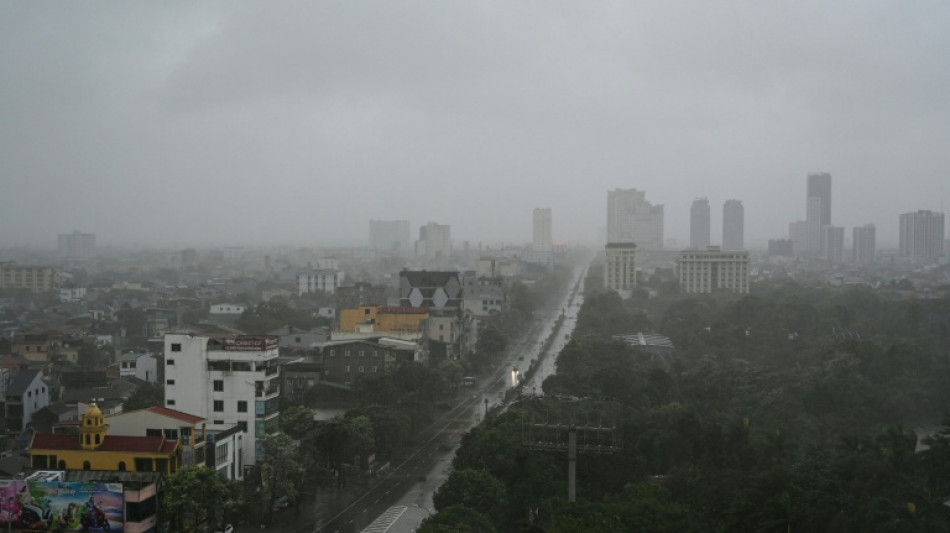 Tifón Kajiki azota Vietnam, deja un muerto y obliga a evacuar a miles de personas